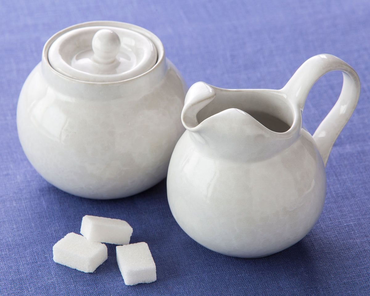 Sugar Bowl and Cream Pitcher Set