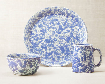 Classic Dinnerware 3-Piece Place Setting, Basic Bowl & Tankard Mug
